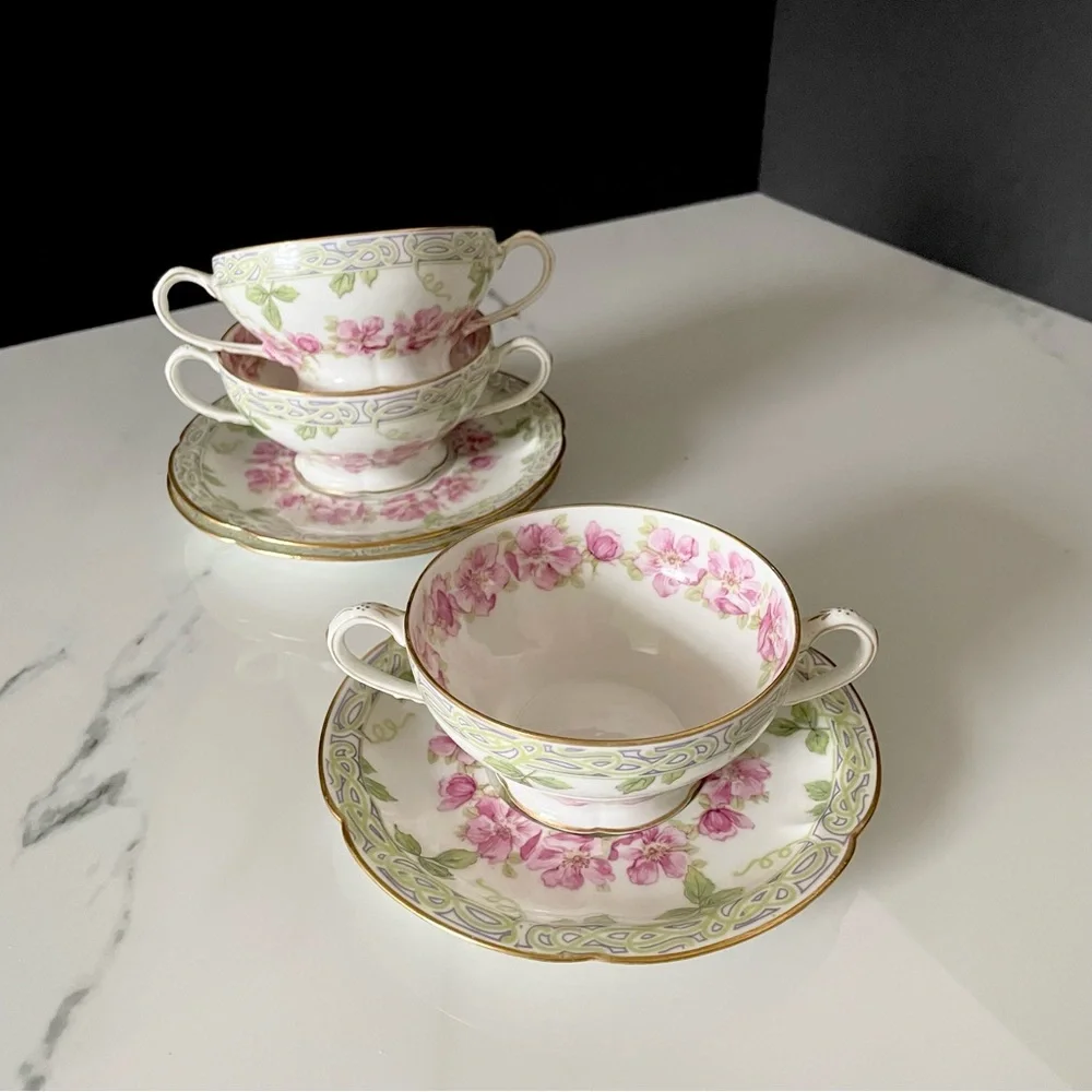 Limoges set pink